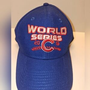 Cubs Blue World Series 2016 Baseball Cap